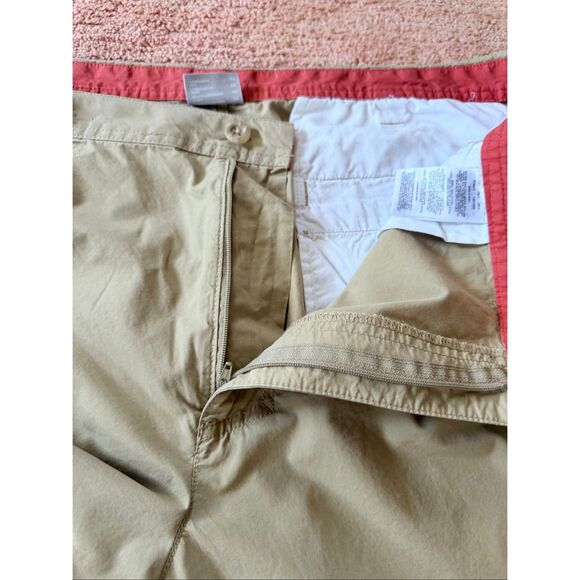 Columbia Khaki Cotton Casual Walking Shorts Mens 44W - Picture 9 of 11
